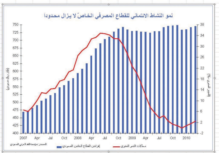 تقرير: استمرار التمويل الرسمي للمشروعات عقبة تواجهها البنوك