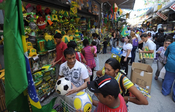 حمى كأس العالم في البرازيل تقترب من الذروة في البرازيل