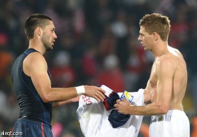 تعادل انكلترا والولايات المتحدة 1-1