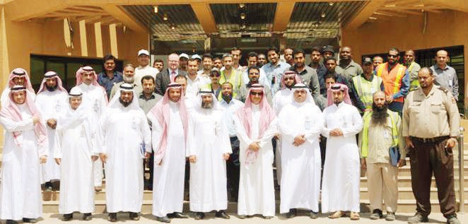 ''المياه الوطنية'' تكرم منسوبي صيانة مياه الصرف الصحي في الرياض