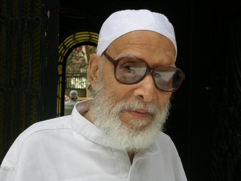 تشييع جثمان الإسلامي المصري عبد الصبور شاهين