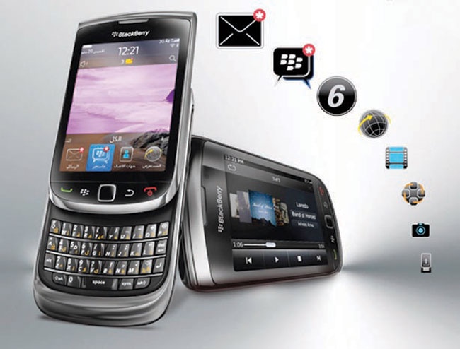 «الاتصالات السعودية» تطرح «Blackberry Torch 9800» الأول من نوعه بخصائص بلاك بيري 6 مع متصفح (webkit)