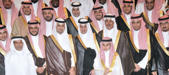 الأمير فيصل بن سعود يحتفل بزواجه من كريمة الأمير سعود بن نايف