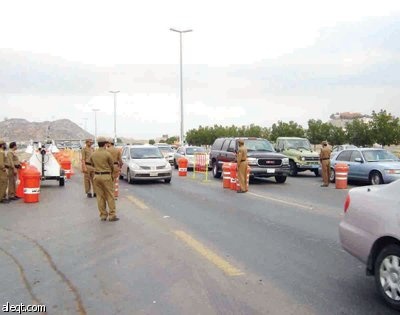 الوقوف في وجه مهرّبي الحجاج بالقبض على 4271 مهرّبا حاولوا تسريب المخالفين إلى المشاعر المقدسة