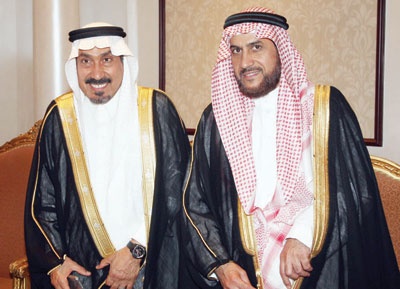 رجال الأعمال وأعيان جدة وشقراء يشاركون الحصيني والهذيلي أفراحهم