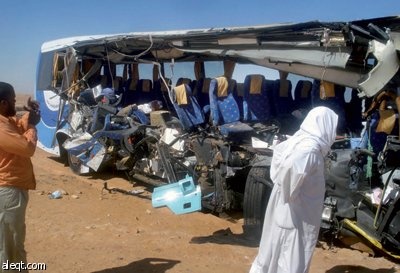 حادث شنيع في مصر يخلف 8 قتلى أمريكيين و23 مصابا