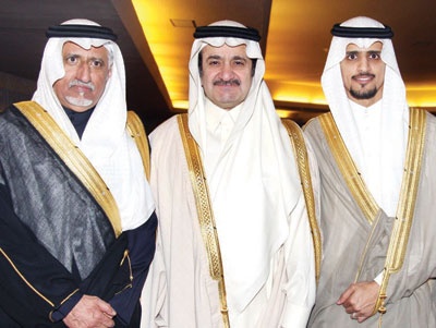 أسرتا آل الشيخ والماضي تحتفلان بـ «تركي»