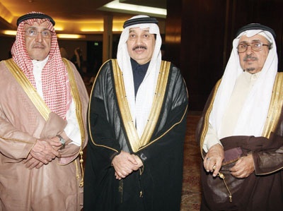 أسرتا آل الشيخ والماضي تحتفلان بـ «تركي»