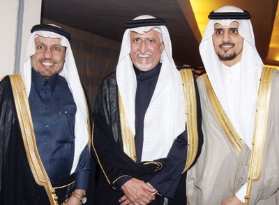 أسرتا آل الشيخ والماضي تحتفلان بـ «تركي»