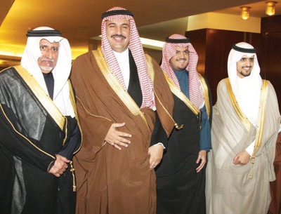 أسرتا آل الشيخ والماضي تحتفلان بـ «تركي»