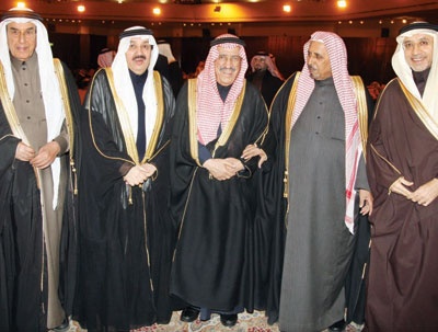 أسرتا آل الشيخ والماضي تحتفلان بـ «تركي»