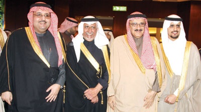 أسرتا آل الشيخ والماضي تحتفلان بـ «تركي»