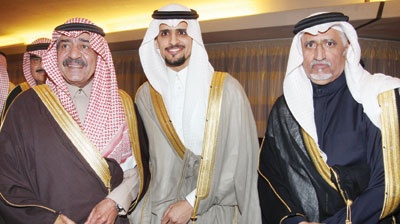 أسرتا آل الشيخ والماضي تحتفلان بـ «تركي»