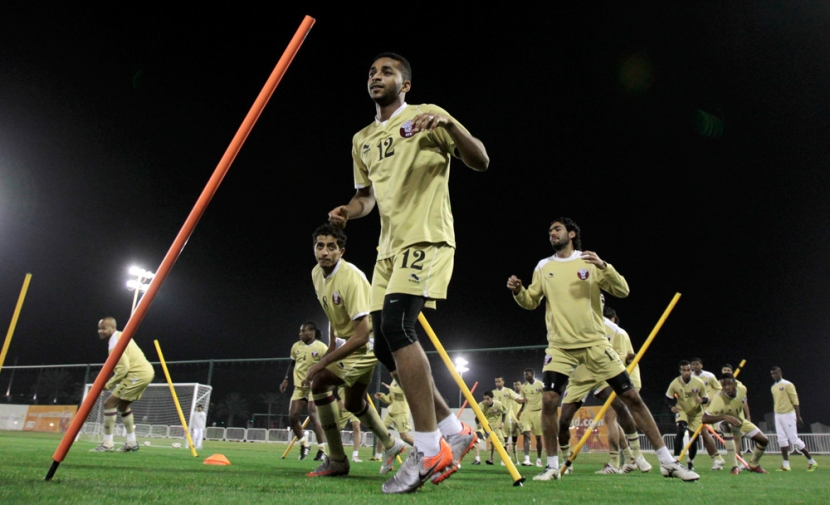 لاعبو قطر الدولة المضيفة لكأس آسيا عاقدون العزم على تحقيق البطولة