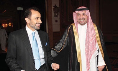 محمد العنقري يحتفي بوزير التجارة والصناعة التركي