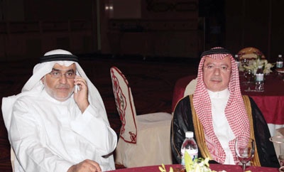 محمد العنقري يحتفي بوزير التجارة والصناعة التركي