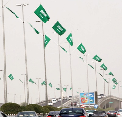 الرياض تتزين لعودة الملك