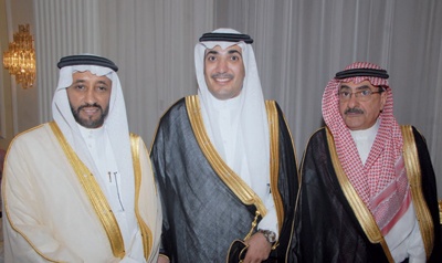 أحمد المزيني يحتفل بزفاف نجله