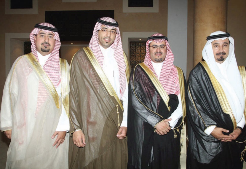 عبد الرحمن الراجحي يحتفل بزواج كريمته من خالد حماد الحماد