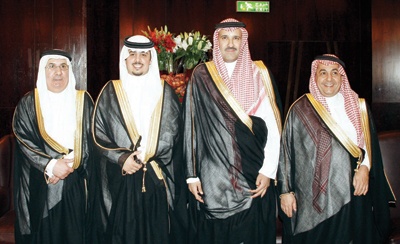 داود الشريان يحتفل بزواج ابنه محمد