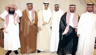 أسرتا التميمي والشريوفي تحتفلان بزواج سعود