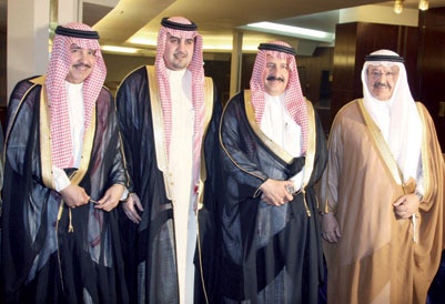 ابن سلطان يحتفل بزواج نجله فارس من كريمة الصالح