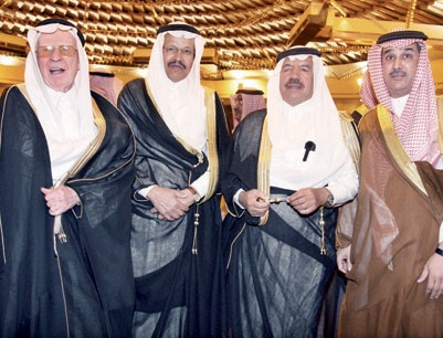 ابن سلطان يحتفل بزواج نجله فارس من كريمة الصالح