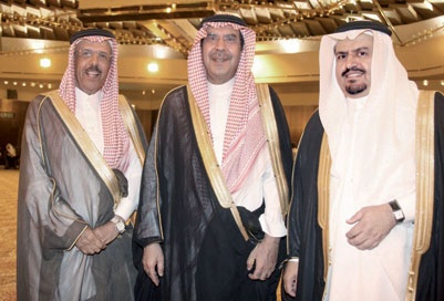 ابن سلطان يحتفل بزواج نجله فارس من كريمة الصالح
