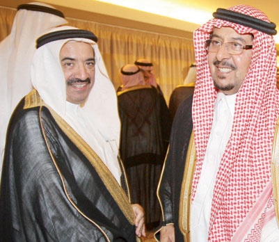 ابن سلطان يحتفل بزواج نجله فارس من كريمة الصالح