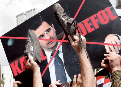 سورية: سحق المتظاهرين بـ«الهيلوكبتر».. وأردوغان: الأسد ارتكب «فظاعات ومجازر»