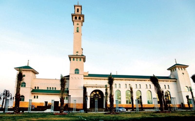 افتتاح جامع الأمير سلطان بن فهد في حي قرطبة الغربي في الرياض