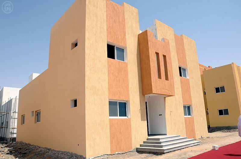 صور حديثة لإسكان حائل .. عمل على مدار الساعة