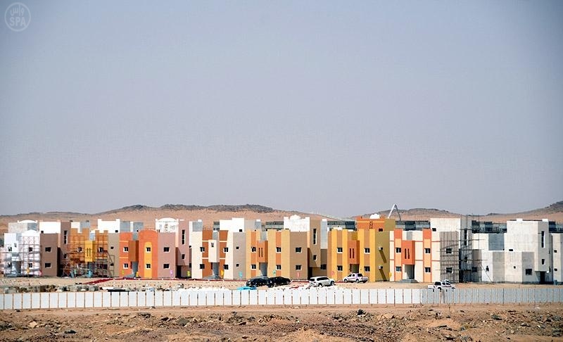 صور حديثة لإسكان حائل .. عمل على مدار الساعة