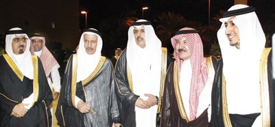 الأمير عبد الله بن خالد بن سعود يحتفل بزواجه من كريمة الأمير الدكتور عبد العزيز بن عياف