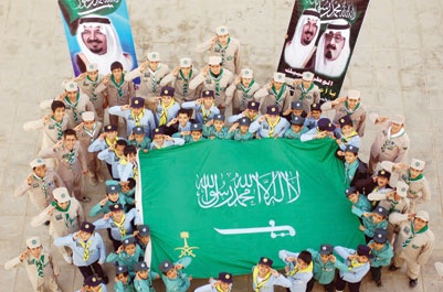 8 آلاف كشاف يحتفلون كرنفاليا  باليوم الوطني في «أبرق الرغامة»