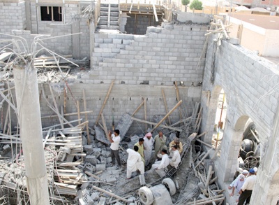 الرياض: انهيار سقف مسجد يودي بحياة شخصين وإصابة 7 آخرين