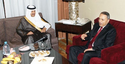 رئيس مجلس الوزراء الأردني يستقبل الأمير سلطان بن سلمان