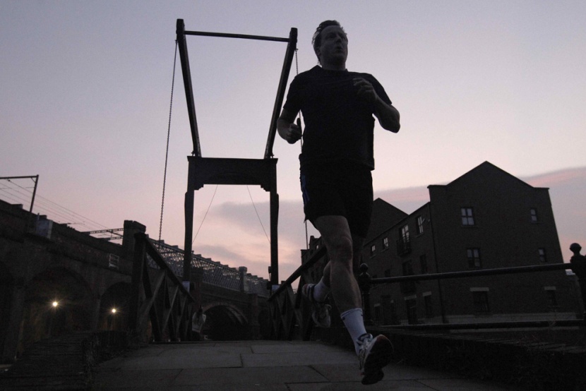 رئيس وزراء بريطانيا ديفيد كاميرون يمارس رياضة الجري صباح اليوم