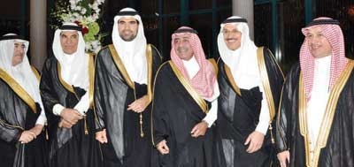 د. محمد الجاسر يحتفل بزفاف كريمته