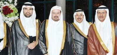 د. محمد الجاسر يحتفل بزفاف كريمته