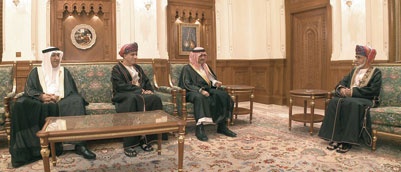 قابوس بن سعيد والوليد بن طلال يحضران حفل افتتاح دار الأوبرا