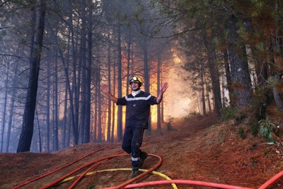 الحرائق تجتاح أكبر محمية طبيعية في البوسنة