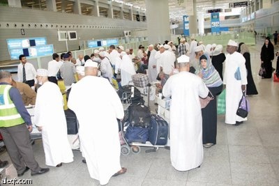 الطيران المدني : مغادرة أكثر من 130 ألف حاج حتى ظهر أمس