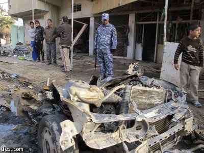 مقتل 63 في انفجارات في بغداد مع تصاعد التوتر في العراق  (فيديو)