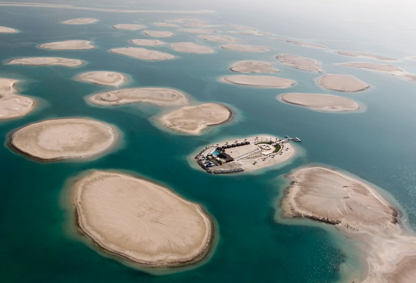 صور جوية لمدينة دبي في الإمارات