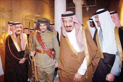 الأمير سلمان: اقرأوا تاريخ آبائكم.. زوروا «المصمك» ومعالم هذه البلاد