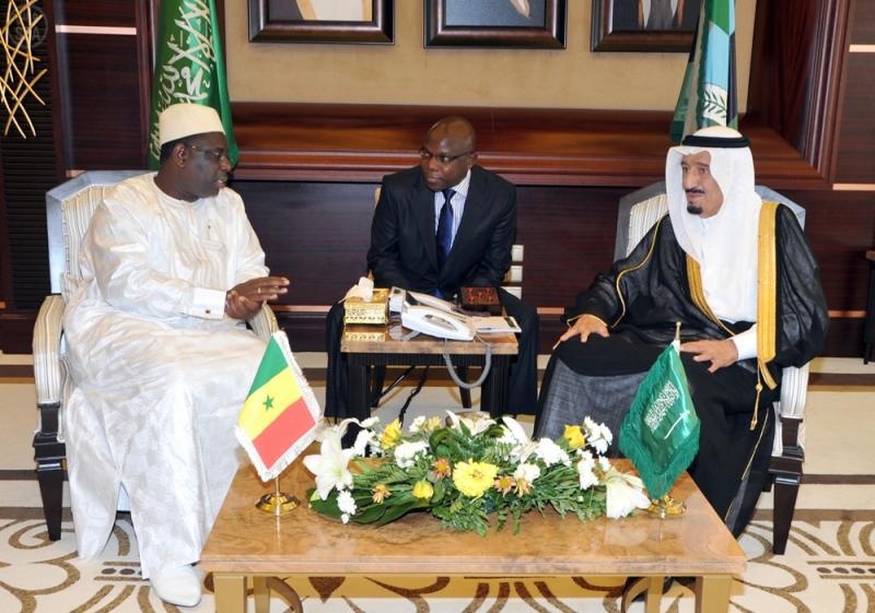 الأمير سلمان بن عبدالعزيز يستقبل رئيس جمهورية السنغال