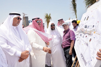 77 % نسبة إنجاز مشروع الواجهة البحرية في جدة