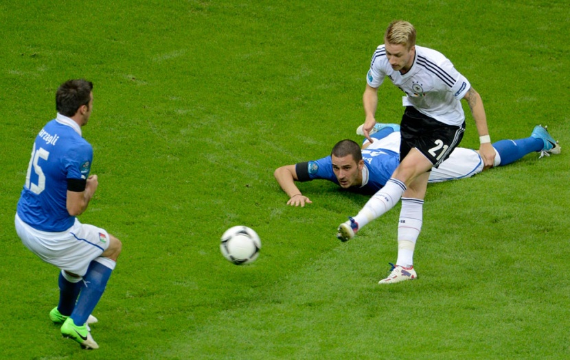 إيطاليا تهزم ألمانيا بالتخصص وتباري أسبانيا على لقب يورو 2012