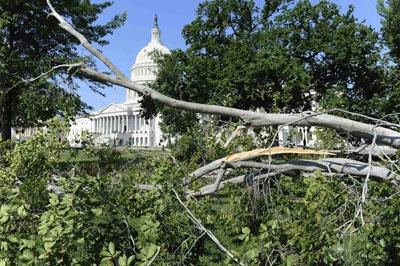 العواصف تقطع الكهرباء عن 3.5 مليون شخص في أمريكا وموجة حر قياسية تضرب البلاد